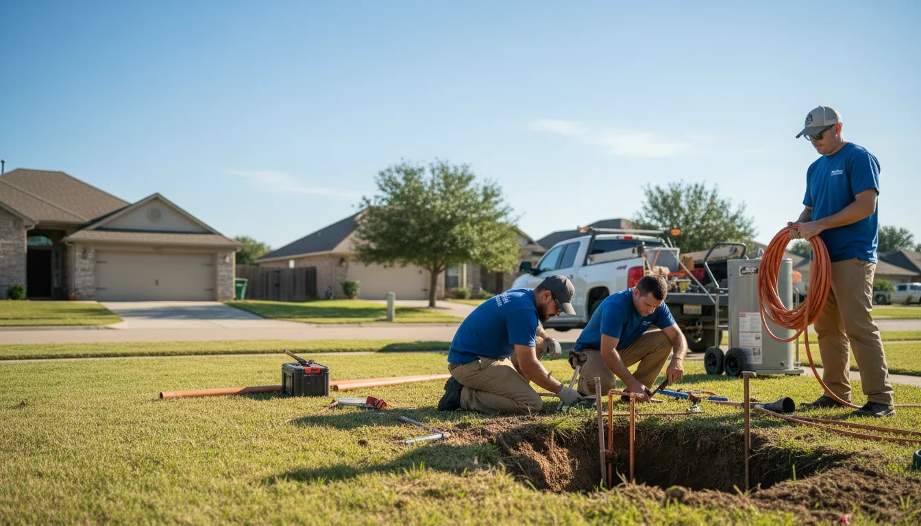 Plumber in New Deal, TX near me